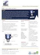 Rotating Paddle Level Sensor Datasheet